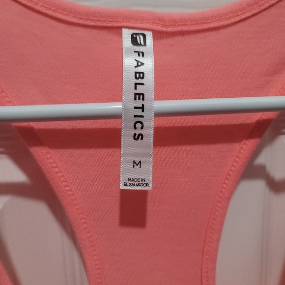 Fabletics Racer Back Flowy Tank Size Medium - Picture 3 of 5